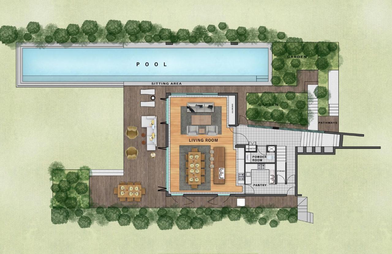 The Riverhouse Canggu Exterior foto