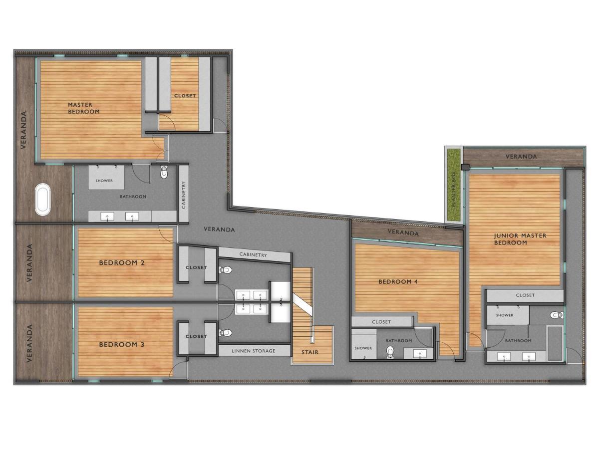 The Riverhouse Canggu Exterior foto